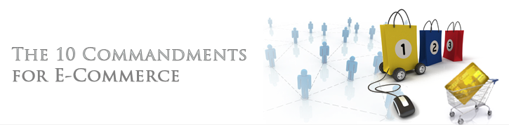 The 10 Commandments for E-Commerce