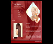 Hairdresser website template
